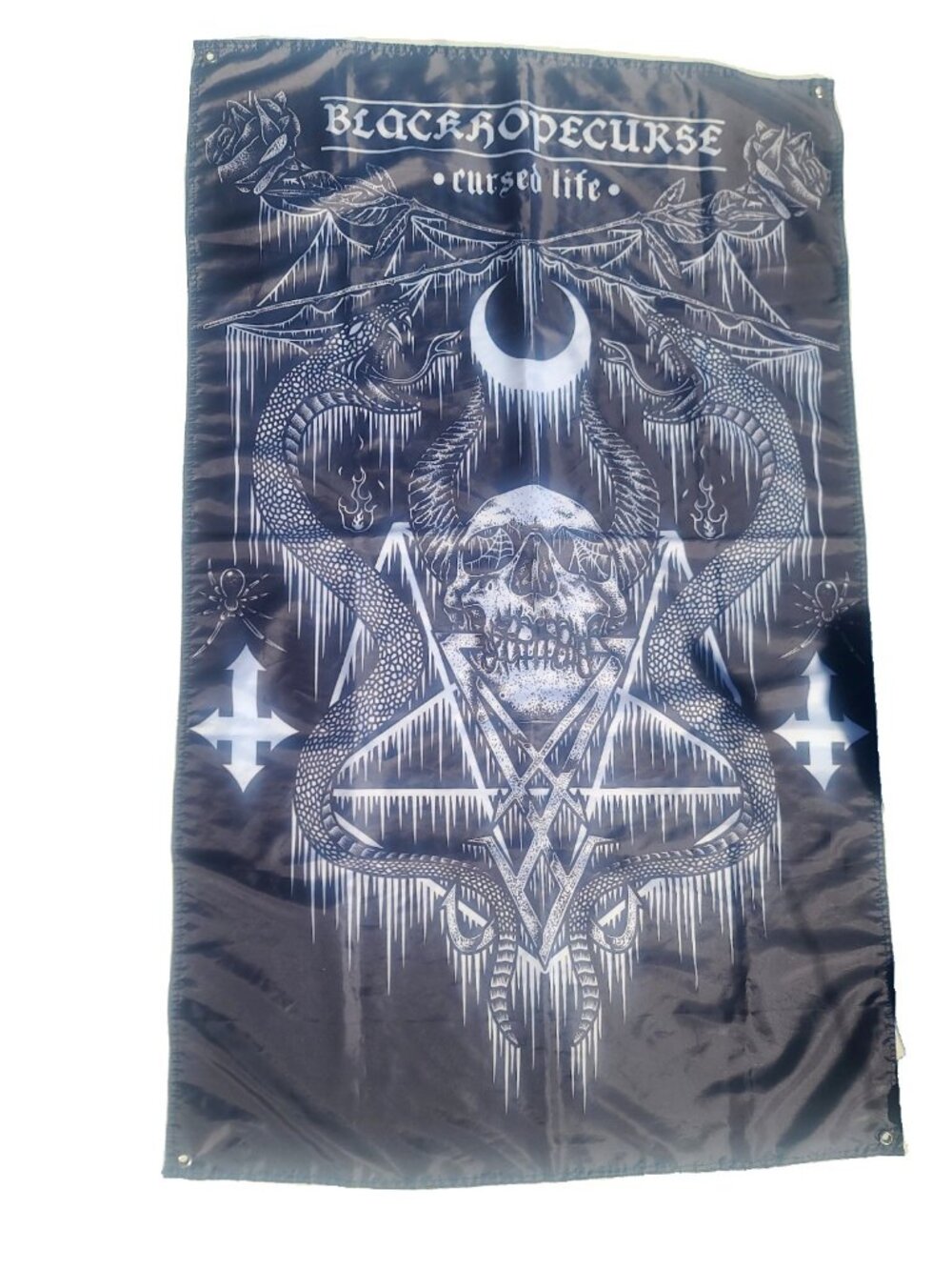 Black Hope Curse custom wall flag banner Tapestries